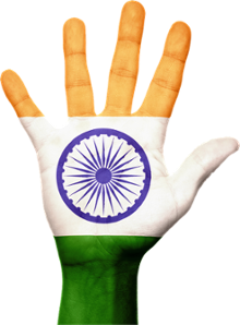 india hand icon